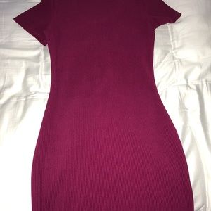Maroon Dress
